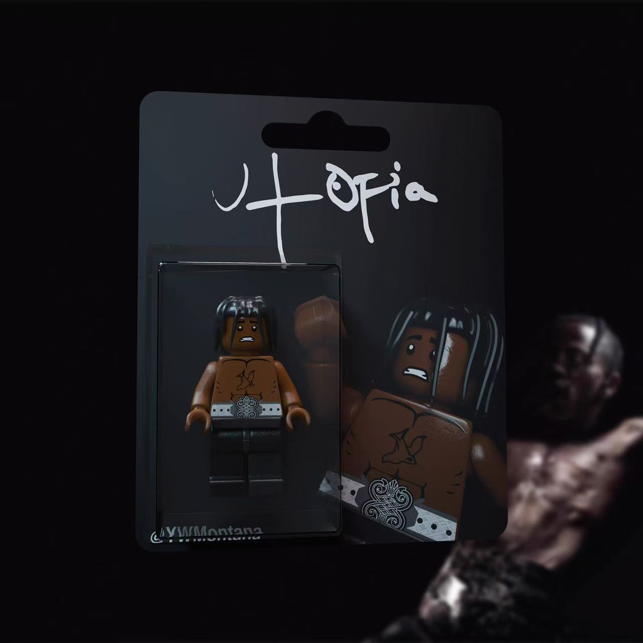 Travis Scott "Utopia" FEIN Custom Minifigure