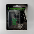 Tyler The Creator Chromakopia Custom Minifigure in green suit, blister pack with album art backing.