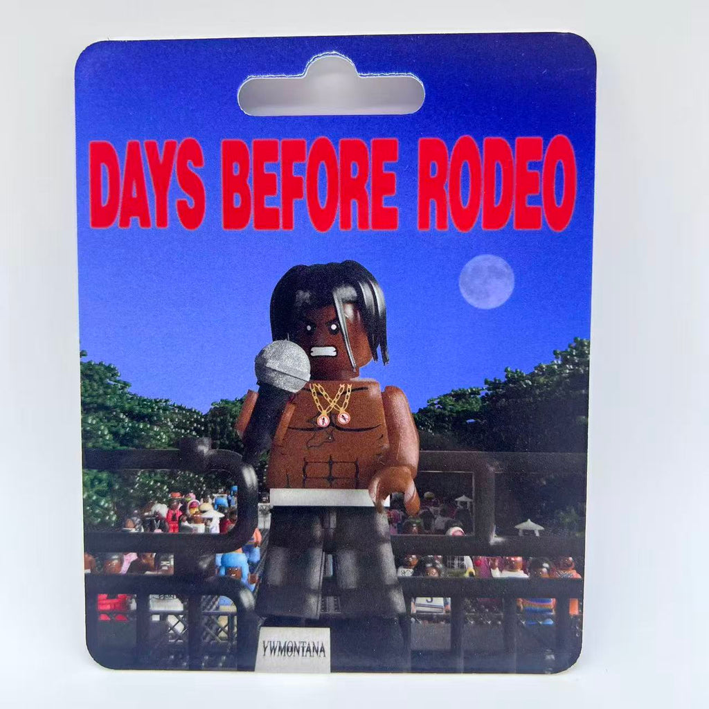 Travis Scott "Days Before Rodeo" Custom Minifigure