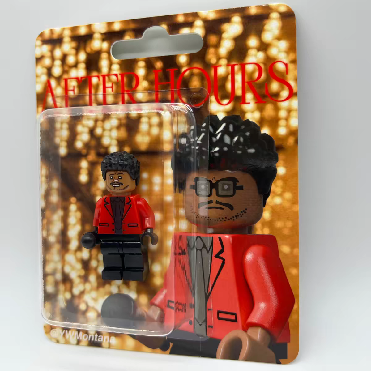 The Weeknd "After Hours" Custom Minifigure