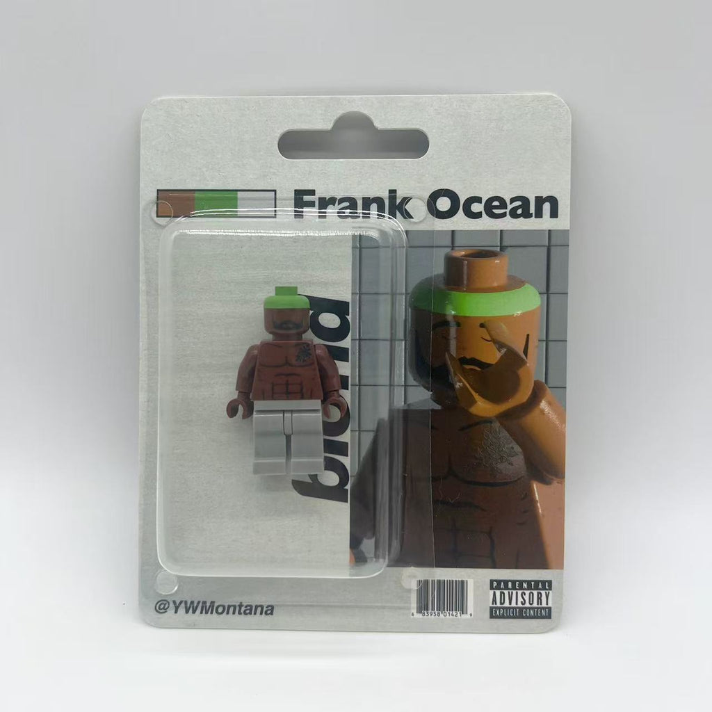 Frank Ocean "Blonde" Green Hair Custom Minifigure