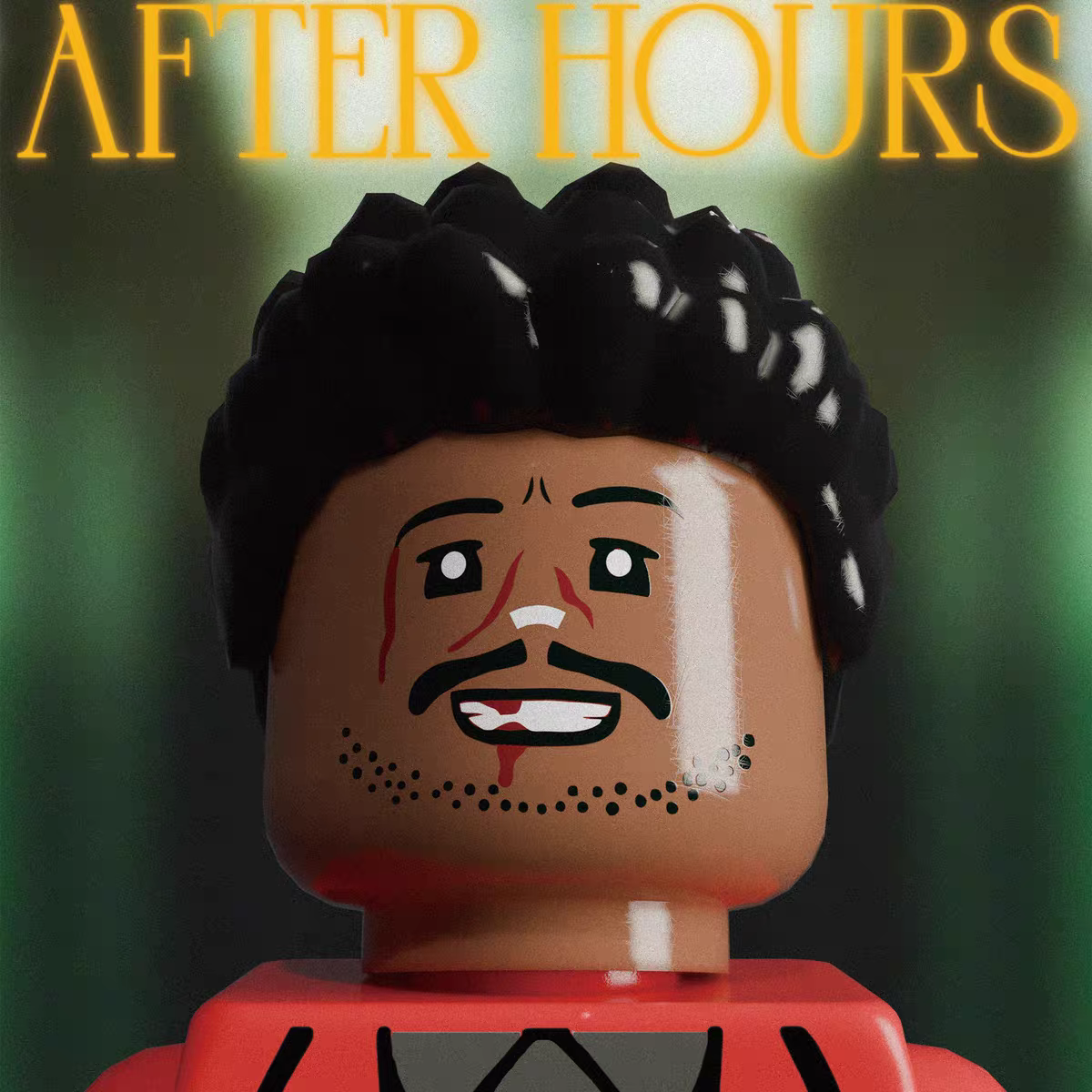 The Weeknd "After Hours" Custom Minifigure