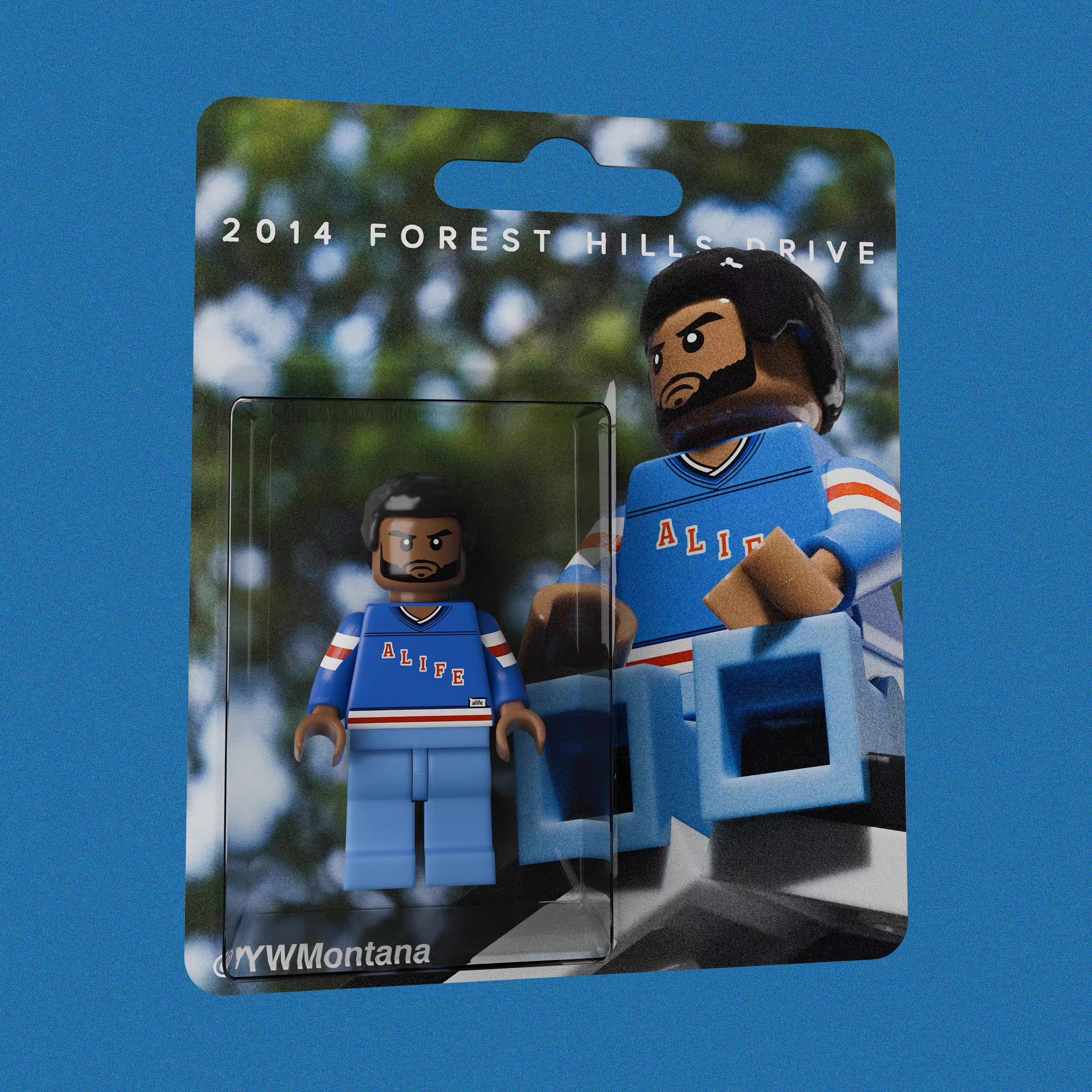 J. Cole "2014 Forest Hills Drive" Custom Minifigure