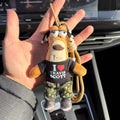 Travis Scott "I Love Travis" Plush Keychain