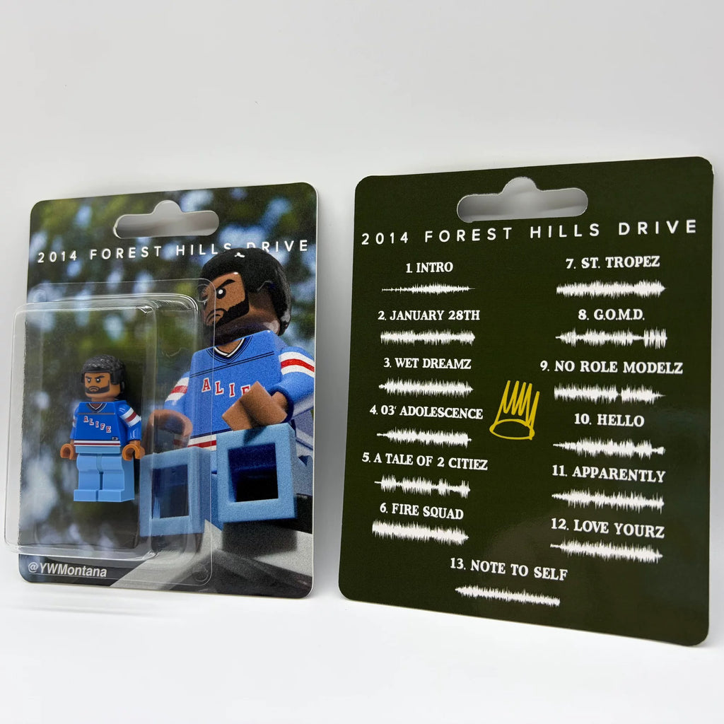 J. Cole "2014 Forest Hills Drive" Custom Minifigure