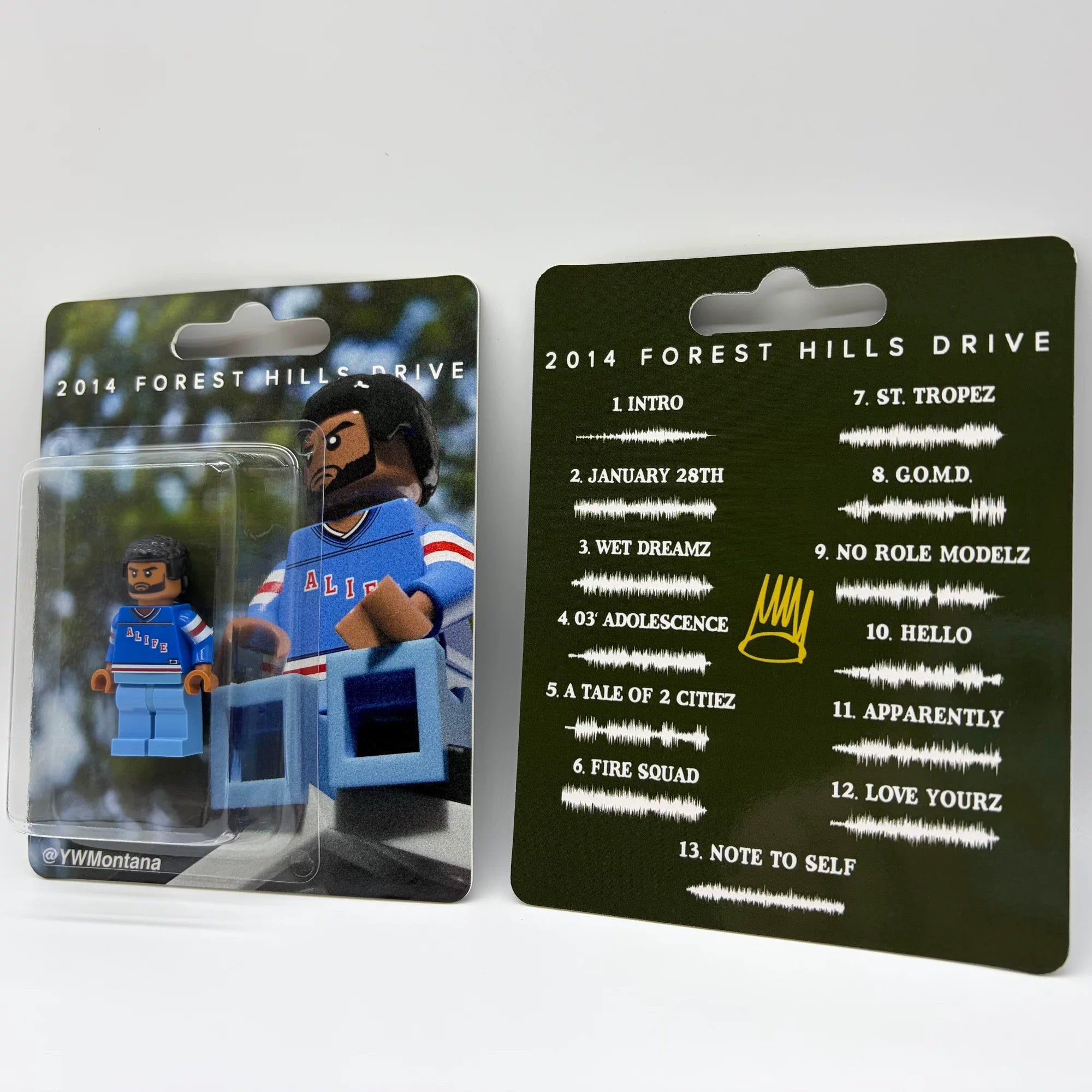J. Cole "2014 Forest Hills Drive" Custom Minifigure