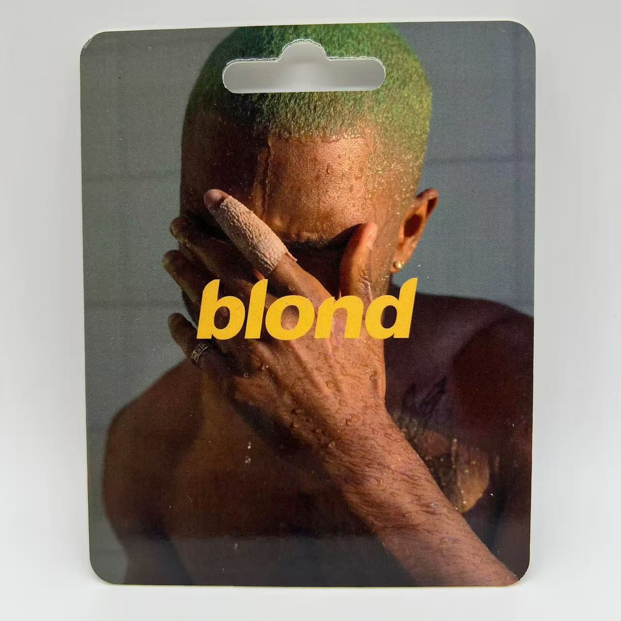 Frank Ocean "Blonde" Green Hair Custom Minifigure