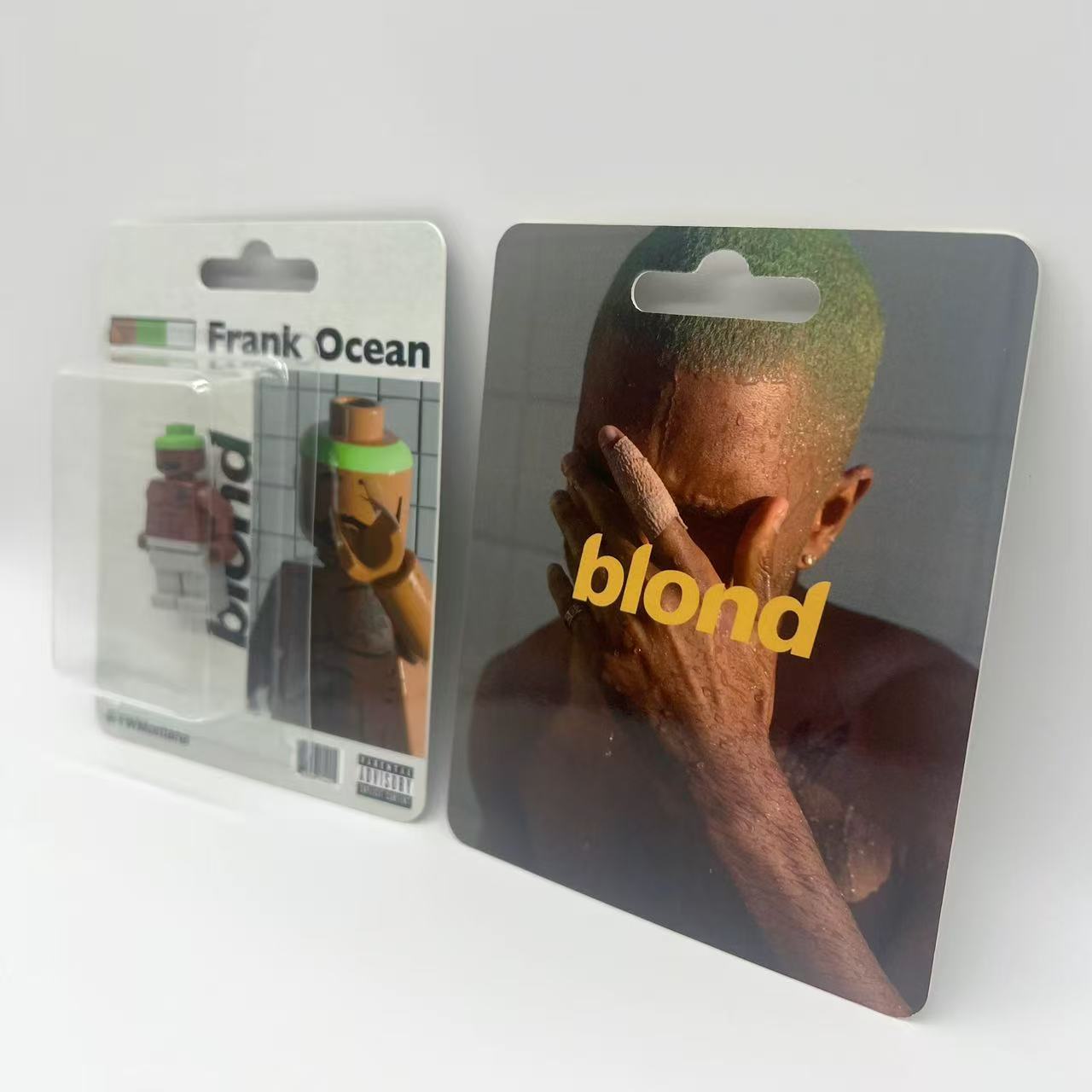 Frank Ocean "Blonde" Green Hair Custom Minifigure