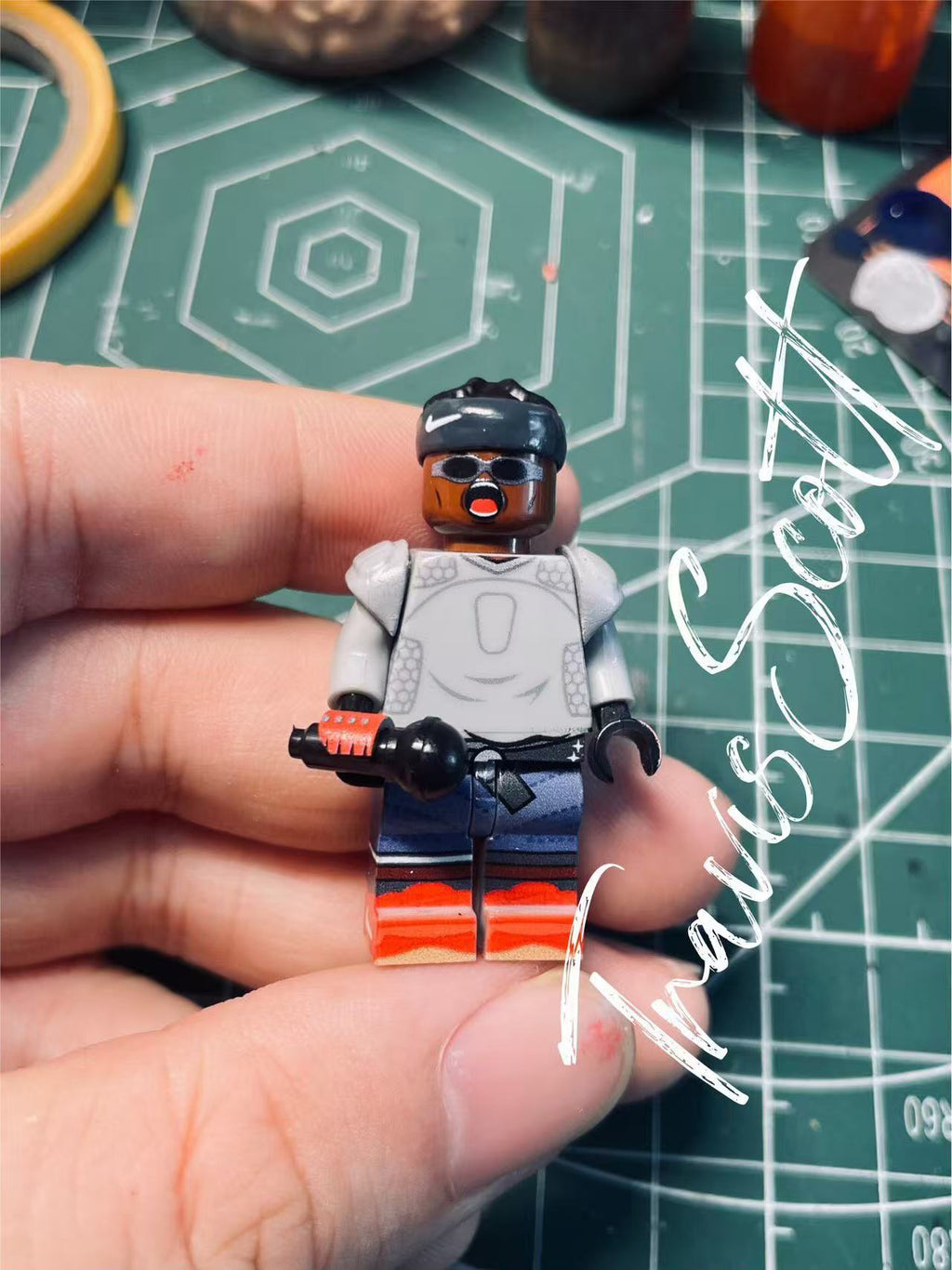 Travis Scott "Circus Maximus" Custom Minifigure