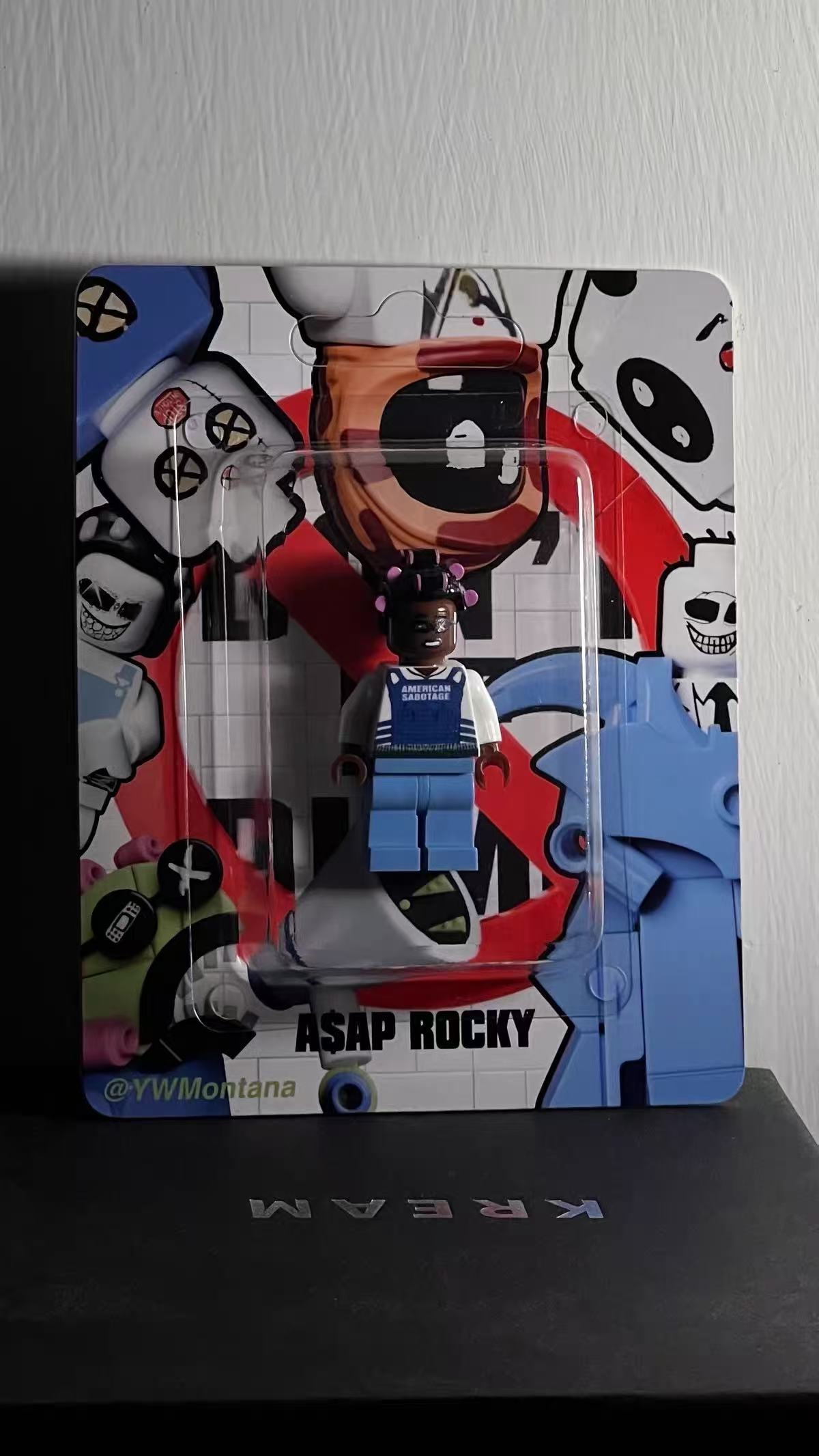 A$AP Rocky custom minifigure sealed packaging